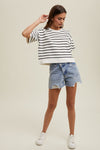 Julia Boxy Striped Top