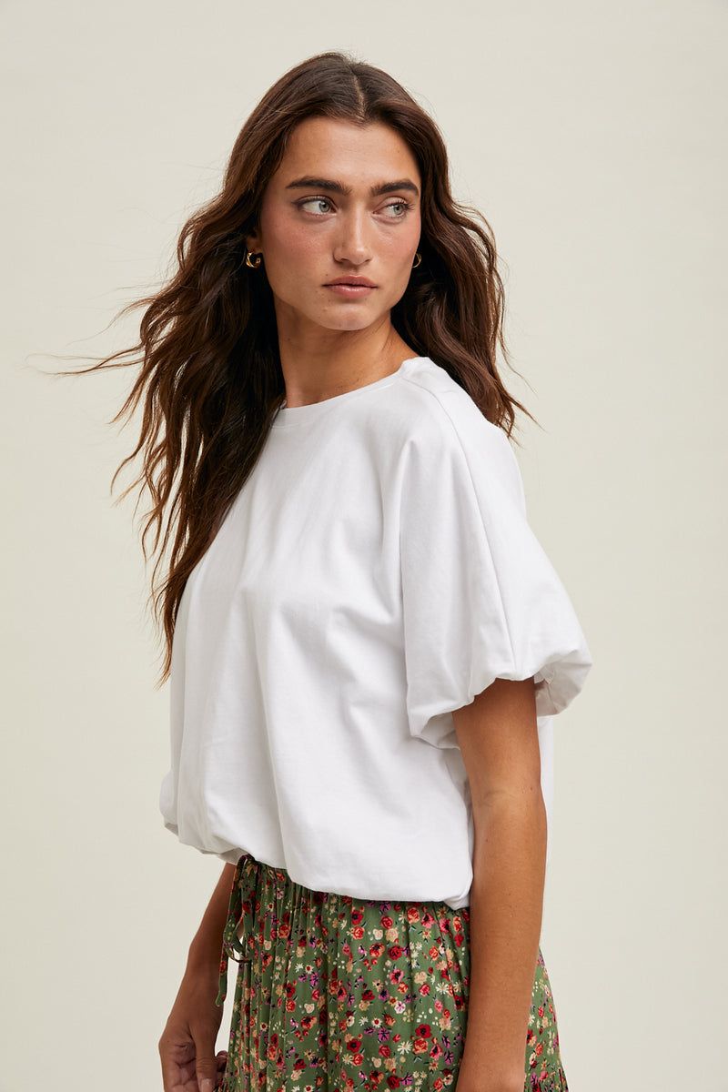 Sunny Meadow Puffy Sleeve Top