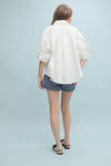 Petaluma Cotton Button Down Blouse