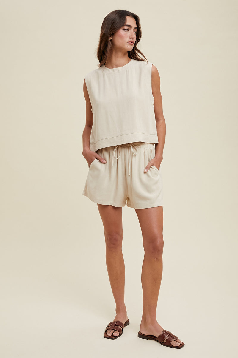 Ruby Linen Tank Top