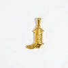 Cowboy Boots 14K Plated Charm