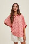 Delicate Romance Button Down Top