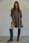 Yolanda Babydoll Tunic Dress