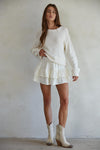 Diana Lace Ruffle Skort