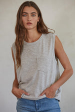 Chanley Knit Ribbed Tank Top