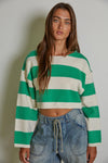 Lucky Draw Striped Pullover