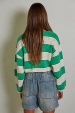 Lucky Draw Striped Pullover