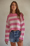 Chelley Striped Pullover Sweater