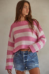 Chelley Striped Pullover Sweater