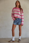 Chelley Striped Pullover Sweater