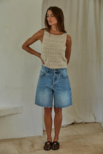 Hadley Crochet Knit Tank Top