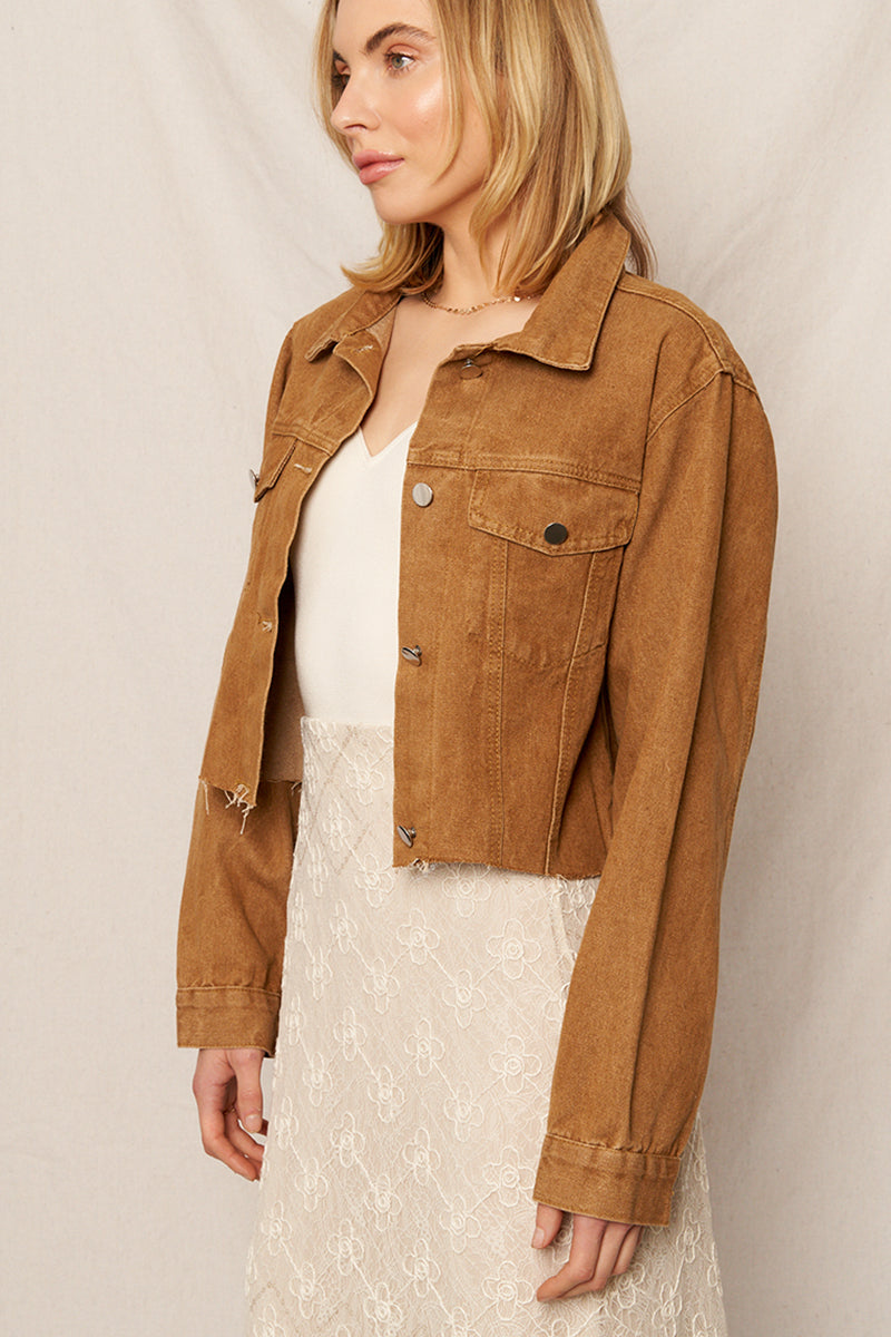 Lizzie Cotton Trucker Jacket