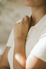 The Casey 18K Plated Chain Bracelet - Gold