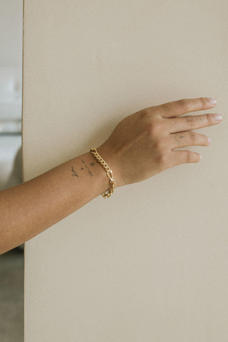 The Alex 18K Plated Chain Bracelet - Gold