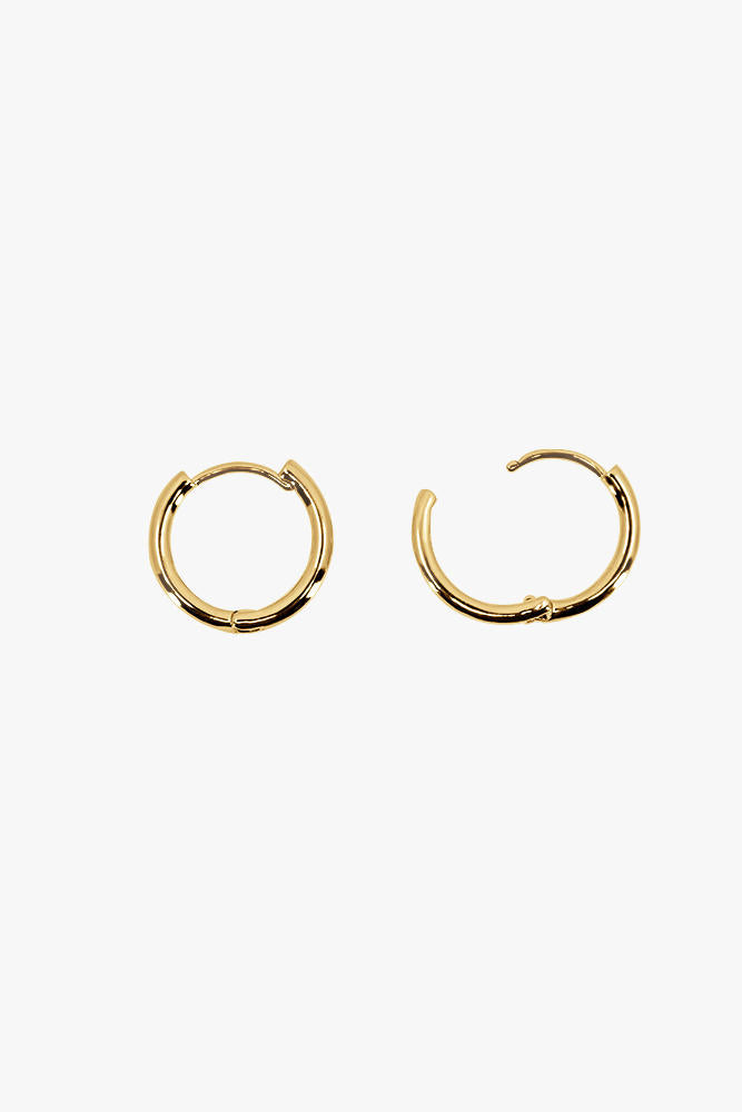 Justine Hoop Earrings Set - Gold