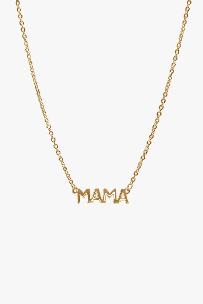 Mama Necklace - Gold