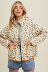 Emilia Quilted Padded Floral Jacket