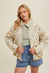 Emilia Quilted Padded Floral Jacket