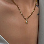 Charlie Diamond 18K Gold Necklace