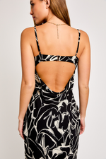 Lucia Abstract Maxi Dress