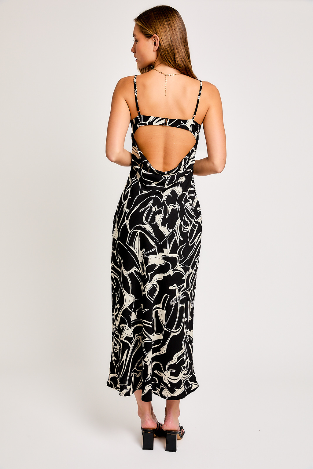 Lucia Abstract Maxi Dress