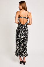 Lucia Abstract Maxi Dress