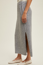 Nicky Brushed Knit Midi Skirt