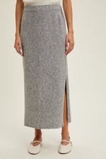 Nicky Brushed Knit Midi Skirt