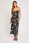 Lucia Abstract Maxi Dress