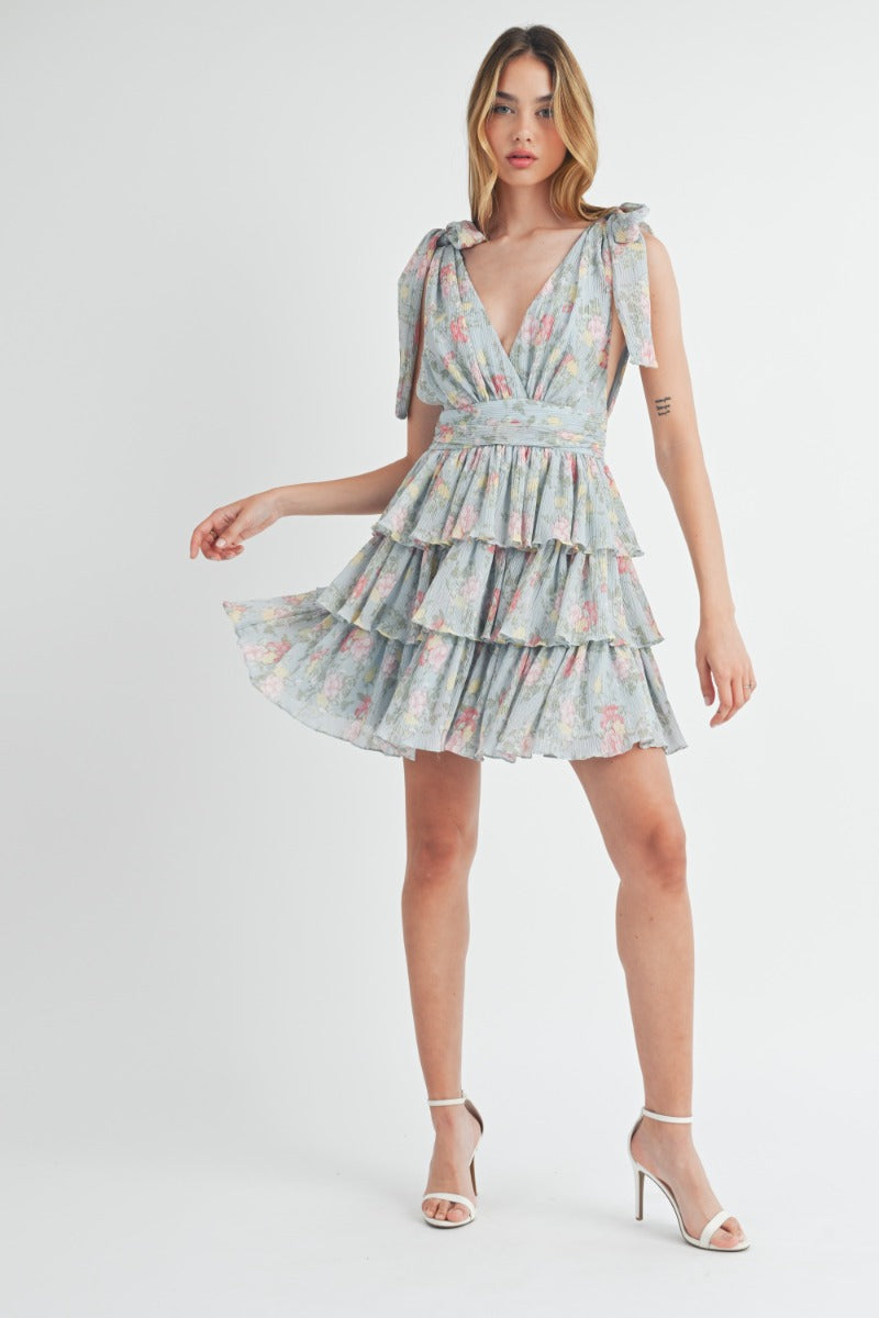 Jessica Tiered Mini Dress