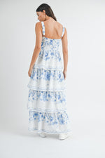 Sandra Floral Tiered Maxi Dress