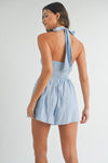 Swinton Viscose Halter Romper