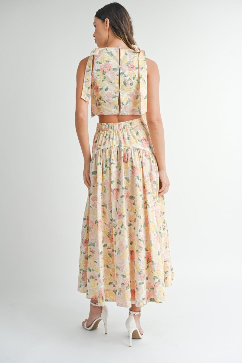 Hallie Floral Maxi Skirt